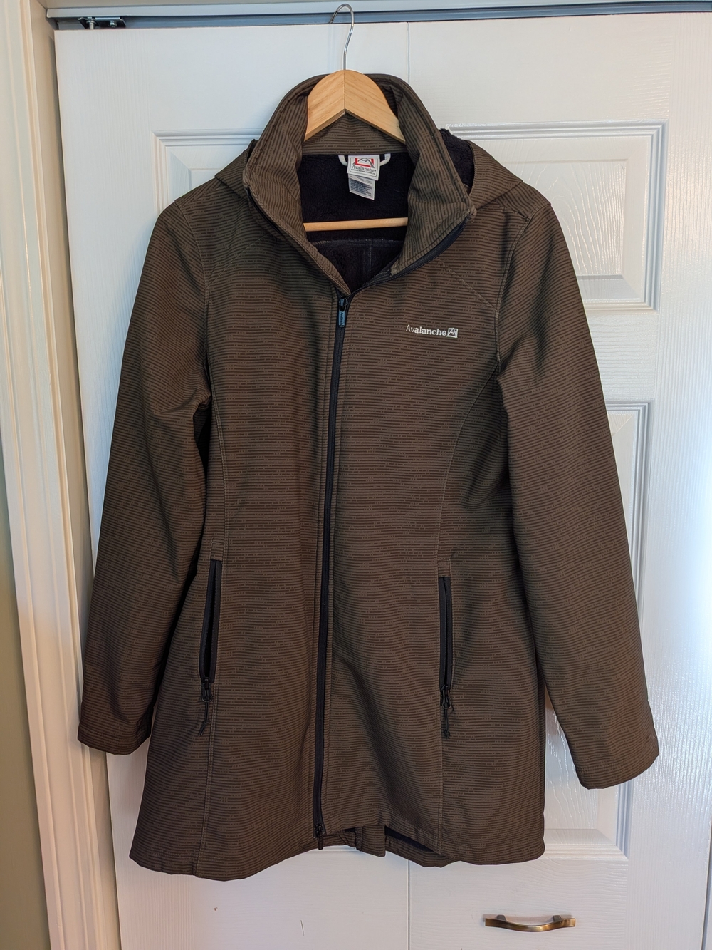 Avalanche Olive Green Women's Zip Jacket